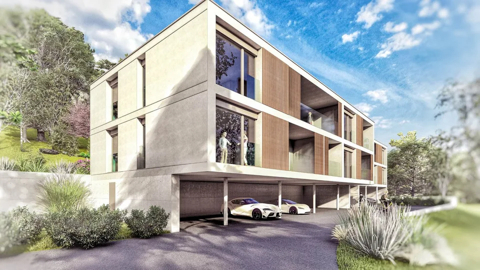 Nuovo appartamento 4.5 locali con giardino a Grancia