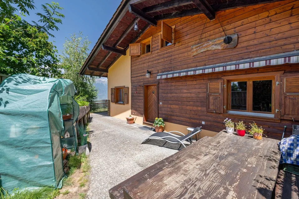 Chalet individuel avec vue imprenable