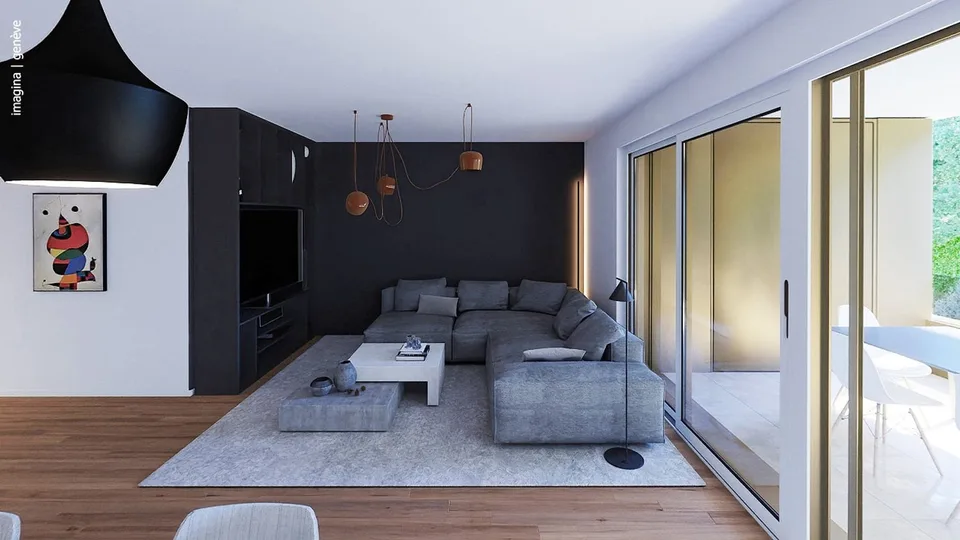 Wohnung mit 5.5 Zimmern und Balkon von über 54 m²