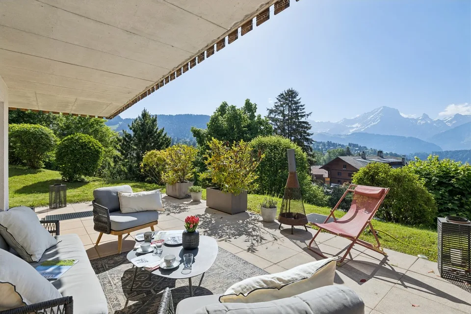 Magnifico 4.5 locali di alto standing, terrazza e giardino, bella vista libera