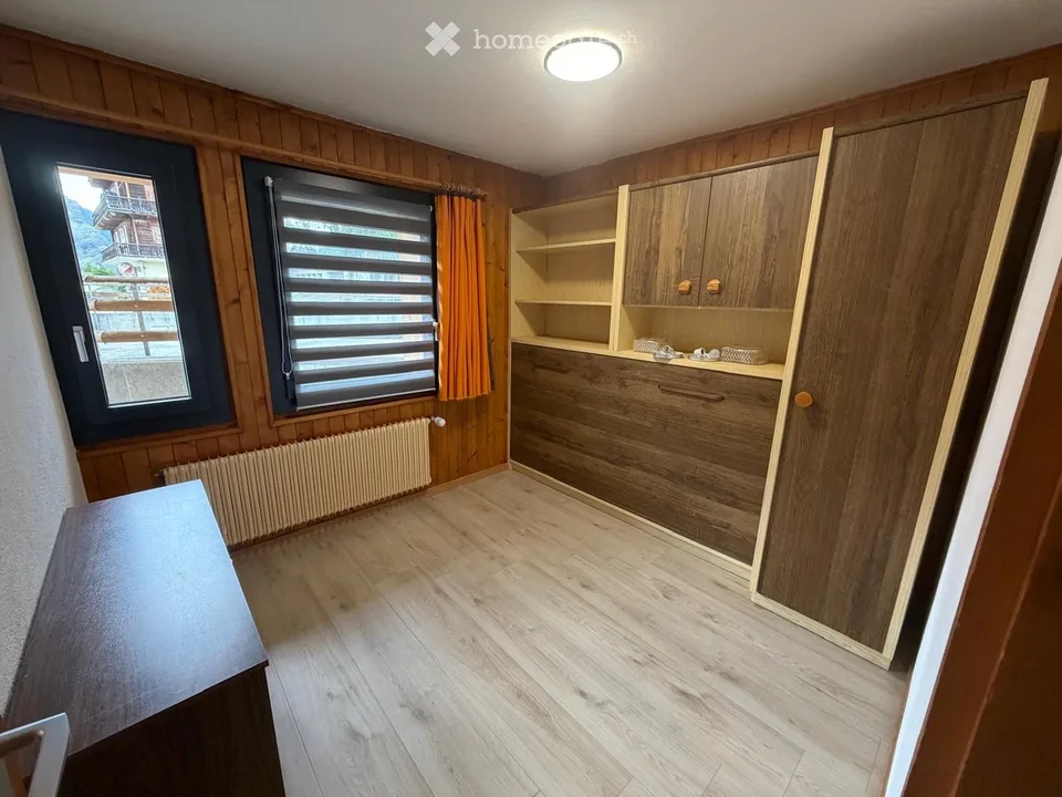 Wohnung mit 3.5 Zimmern in Evolène, Balkon und herrlicher Blick