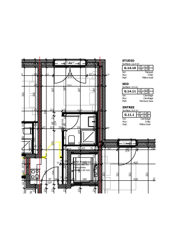 Berges 3 - Studio al 2° piano