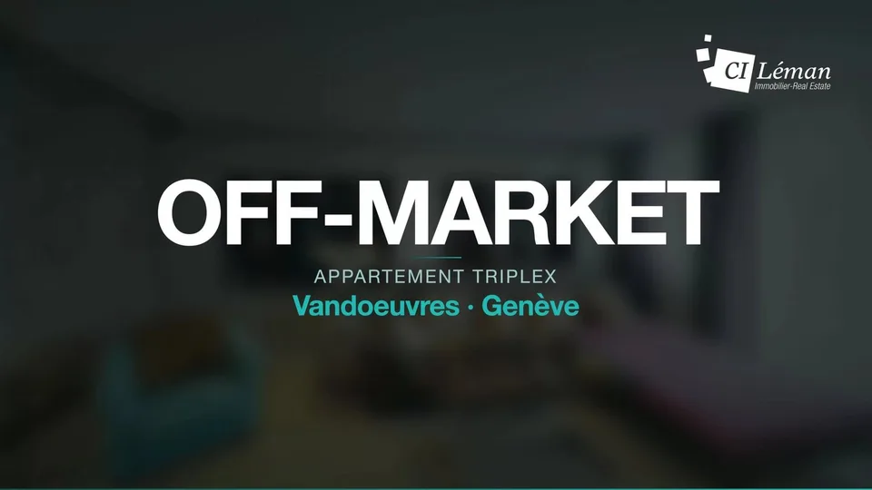 Vente - Triplex Vandoeuvres