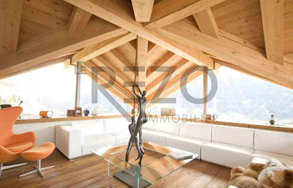 Magnificent architect's chalet in St-Martin