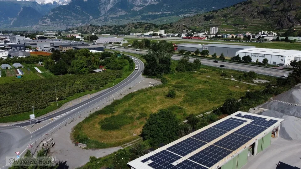 Terreni ideale situati vicino all'autostrada a Sion