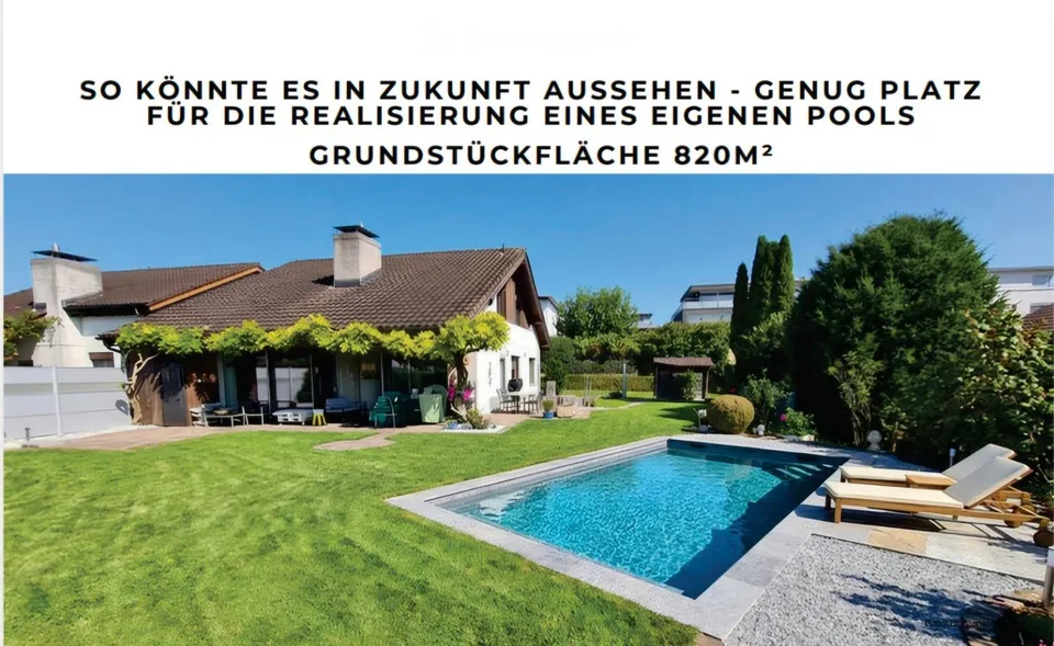 Maison unifamiliale de 6,5 pièces dans un excellent emplacement à Hünenberg ZG – terrain de 820 m²
