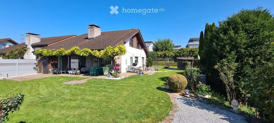 6.5-Zi.-Einfamilienhaus an Top-Lage in Hünenberg ZG – 820 m² Grundstück