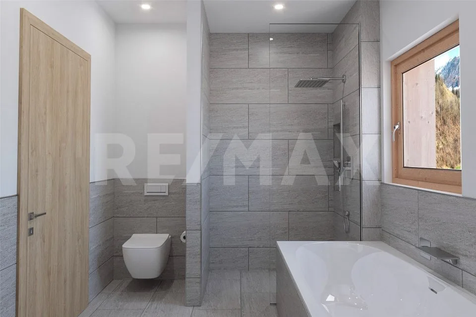 Energy-efficient living Garglas.ch: 3½-room apartment C8 with a share of solar power
