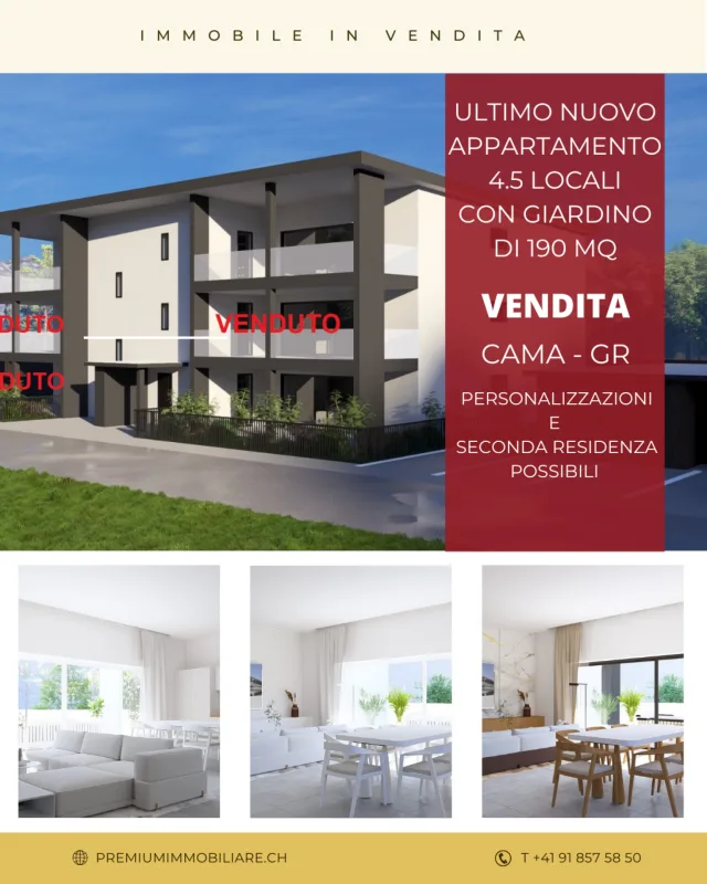 ULTIMO 4.5 LOCALI CON GIARDINO PRIVATO A CAMA