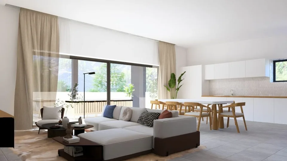 Dernier 4.5 pièces avec jardin privé à Cama