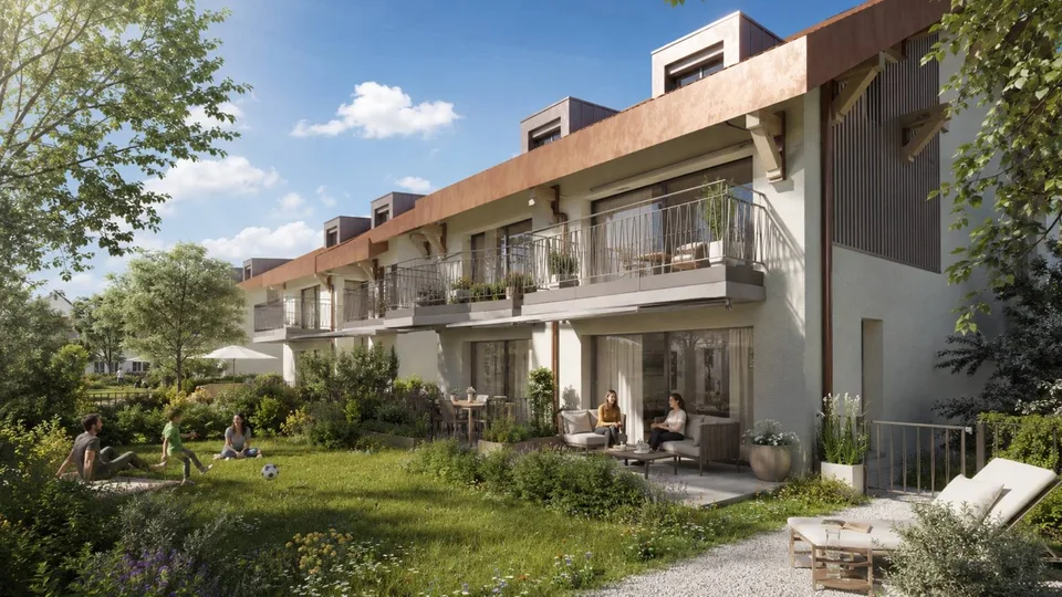 Neue Veröffentlichung: 3,5 Zimmer Neubau mit eigenem Garten und 33 m² Terrasse