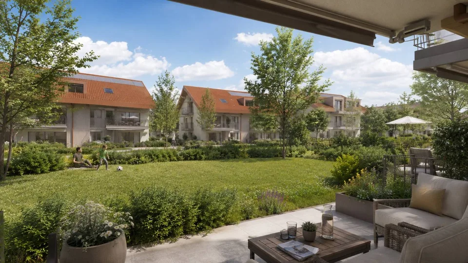 Nouvelle promotion : 3.5 pièces neuf avec jardin privatif et terrasse de 33 m²