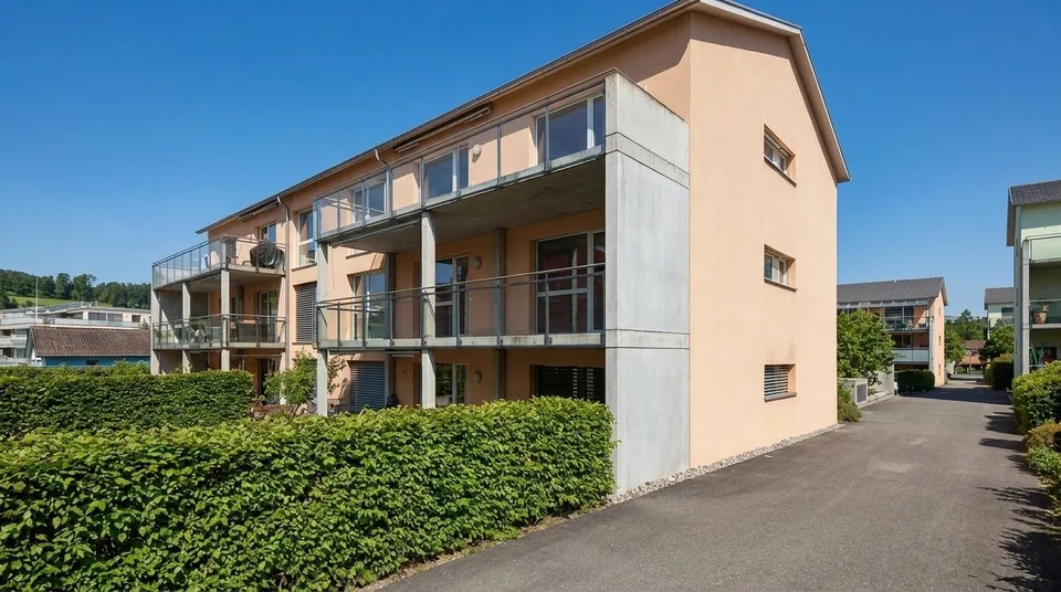 "Moderne 4.5-Zimmer-Wohnung mit Balkon in Oberrüti "