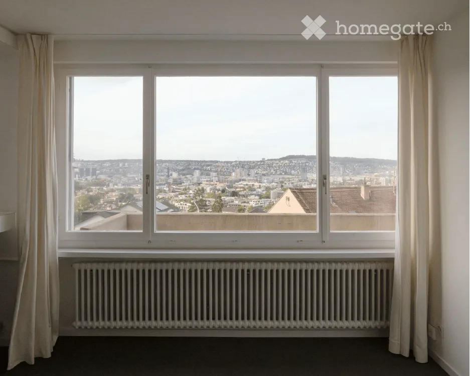 Charmante 2.5-Zimmer-Wohnung mit Stadtblick in Zürich-Albisrieden