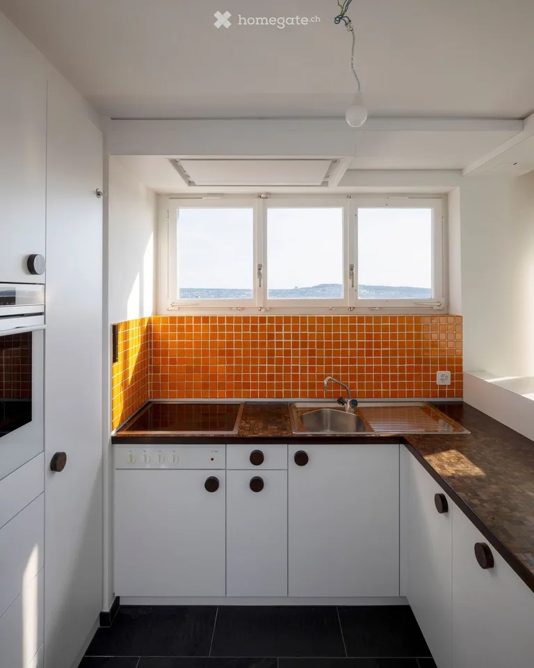 Delizioso appartamento di 2,5 locali con vista sulla città a Zürich-Albisrieden