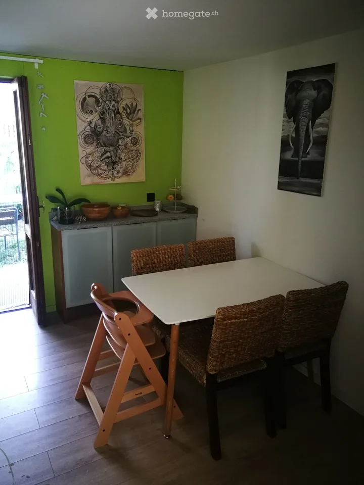 Appartement dans maison mitoyenne avec jardin privé