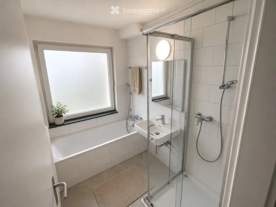 Modern 4.5-room apartment with large balcony and view