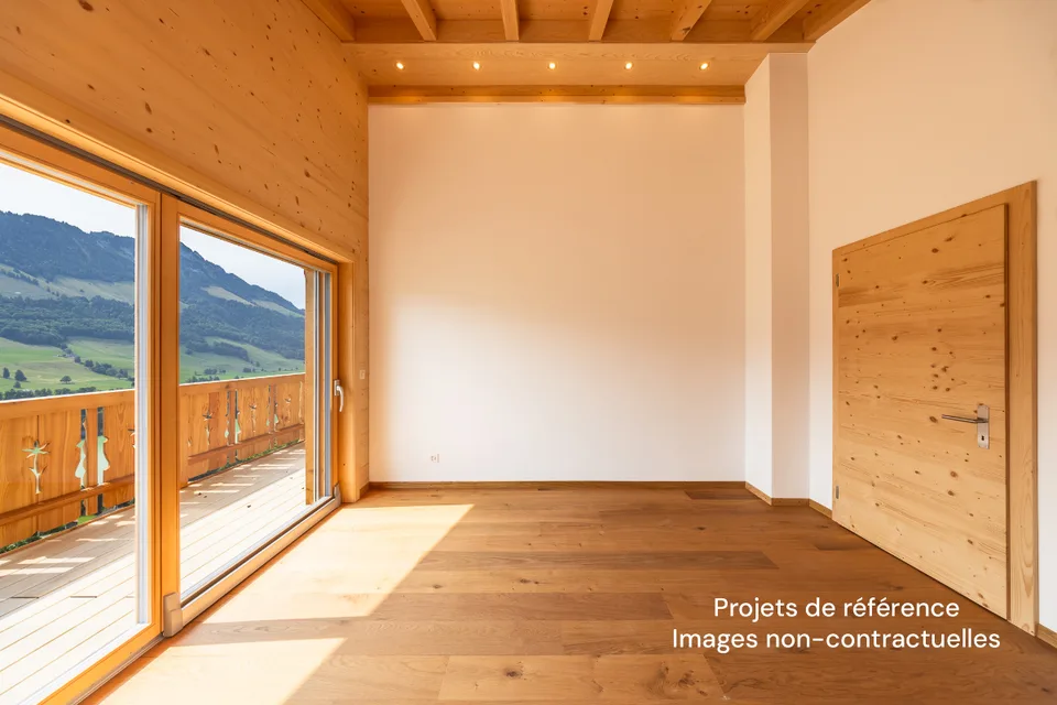 Opportunità esclusiva: chalet nuovo in tronchi con vista libera – foto 11 di 13