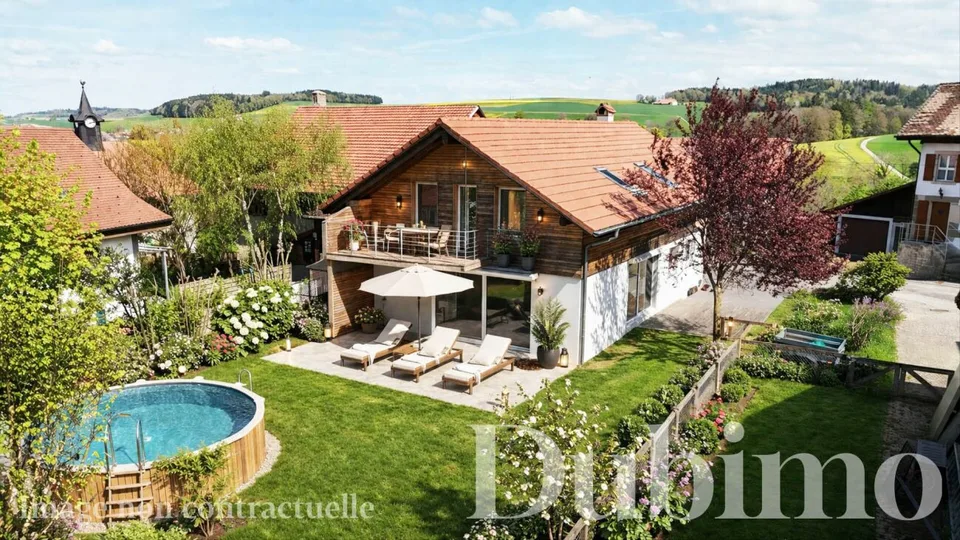Charmante maison de 6 pièces à Sarzens (Lucens)