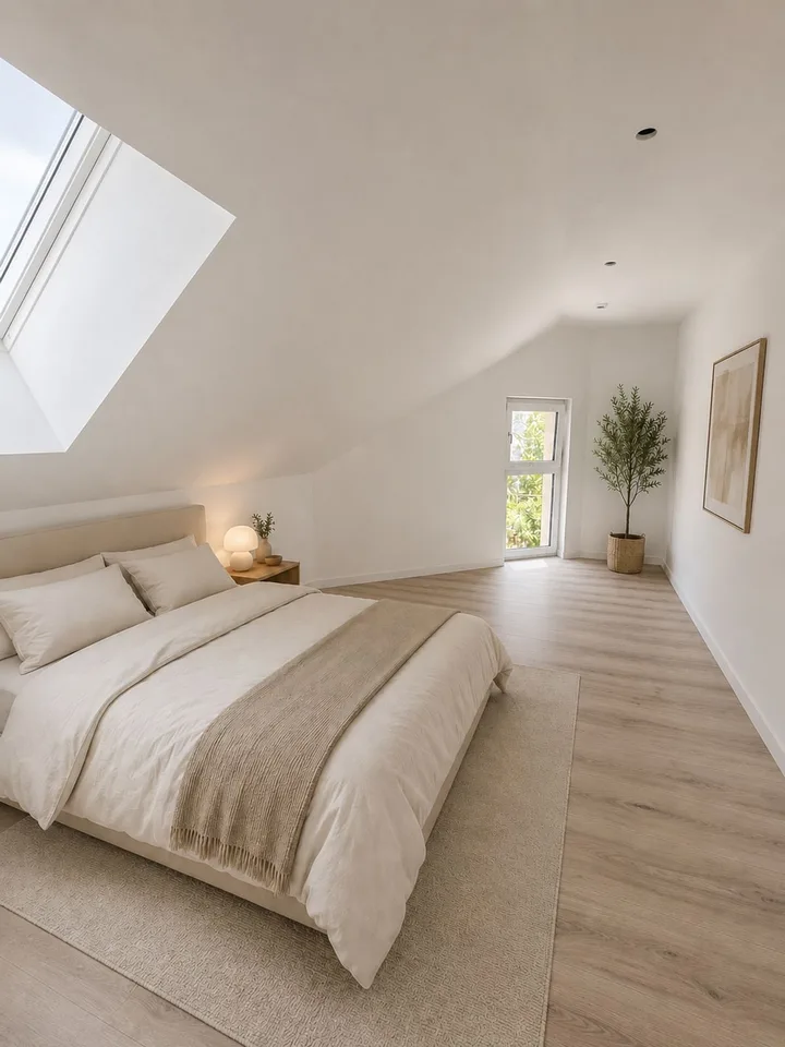 Appartement MINERGIE de 3.5 pièces aux combles avec balcon et galetas, - En cours de finitions