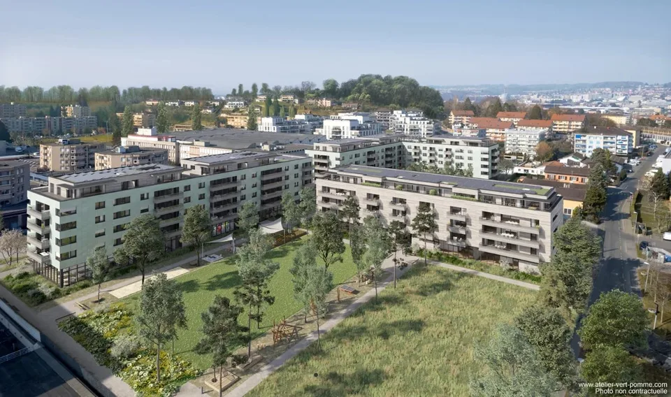 Neue 3.5-Zimmer-Wohnungen in Ecublens ab 88 m² - www.mapraz-parc.ch