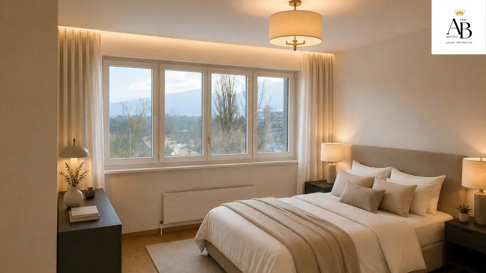 luxueux Appartement vue lac, Eléganterésidence avec piscine intérieure & jacuzzi – photo 6 sur 18
