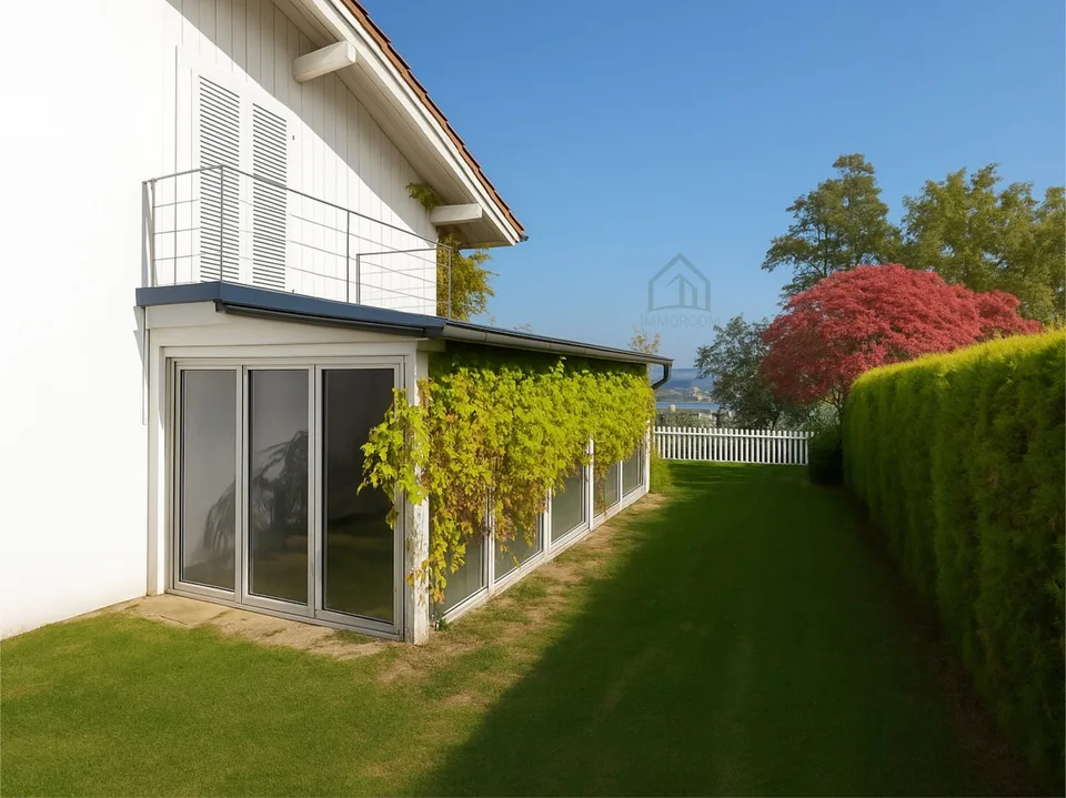 Traumhaftes Wohnen mit Pool, Wellness, Panoramasicht und Wald – Foto 18 von 21