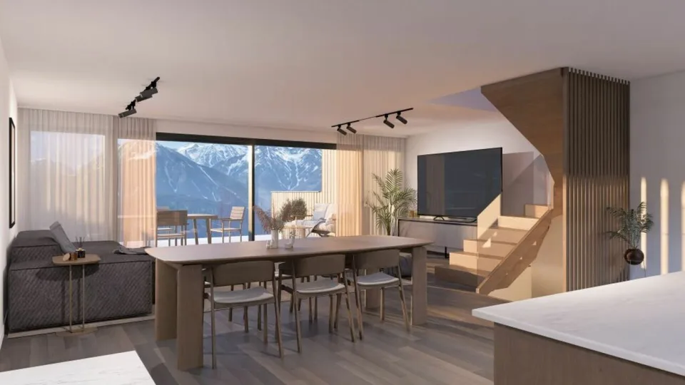 Magnifique villas jumelées à Vex - LOT4 wird zu: Wunderschöne Doppelhäuser in Vex - LOT4