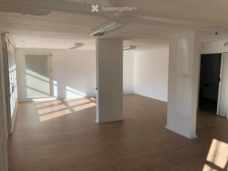 Luminoso loft di 2.5 camere sulla strada principale a Bottenwil