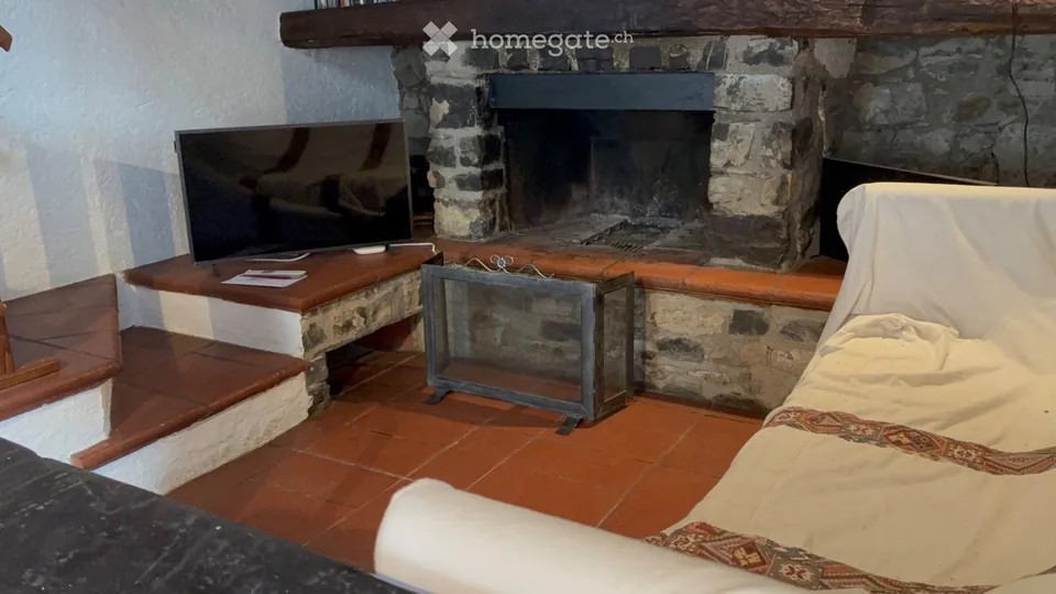 Duplex ; Charmantes möbliertes Rustico in Brè sopra Lugano