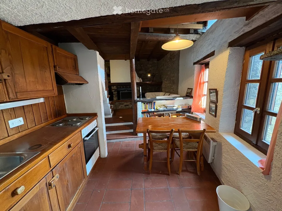 Duplex ; Charmantes möbliertes Rustico in Brè sopra Lugano