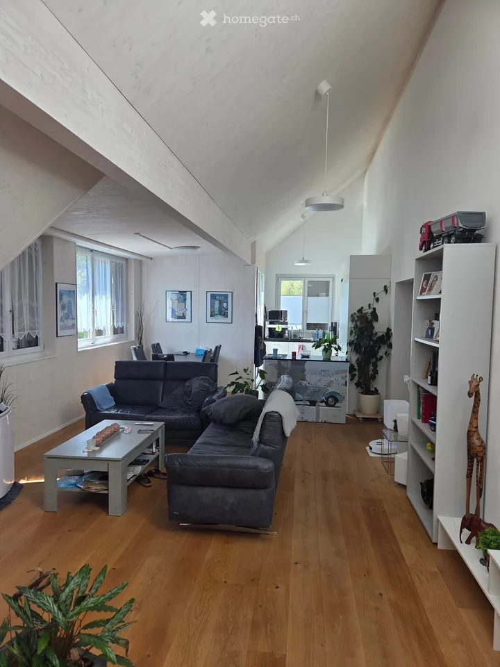 Charmante 4.5-Zimmer-Dachwohnung in Rorbas – modern, ruhig und tierfreundlich  und bezahlbar