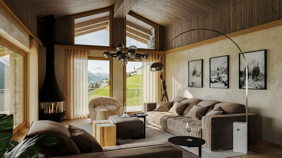 St. Moritz  Exklusive Erstwohnsitzvilla mit individueller Gestaltungs