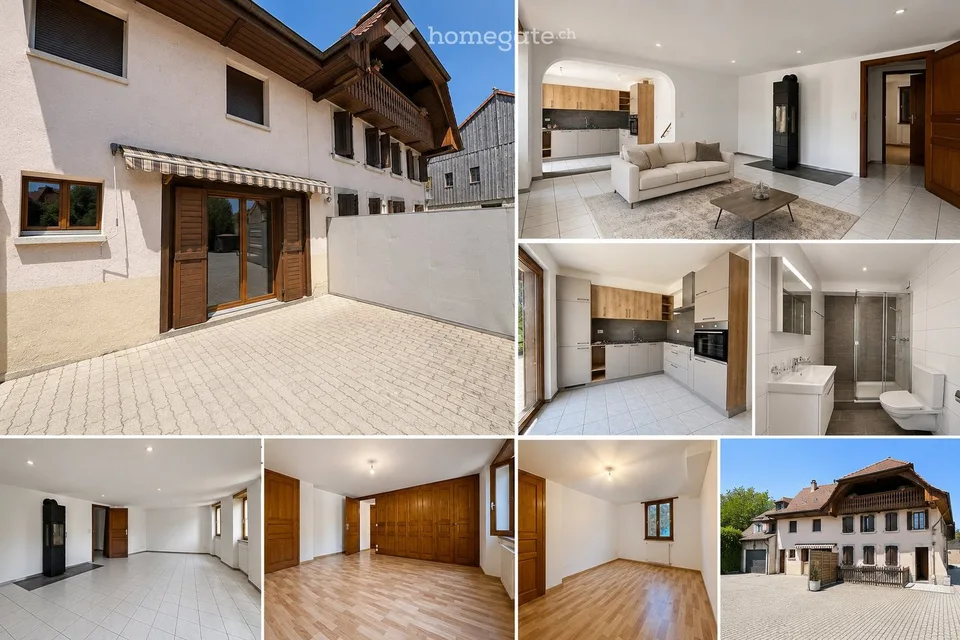 Appartement 3,5 pièces rénové à louer à Delley
