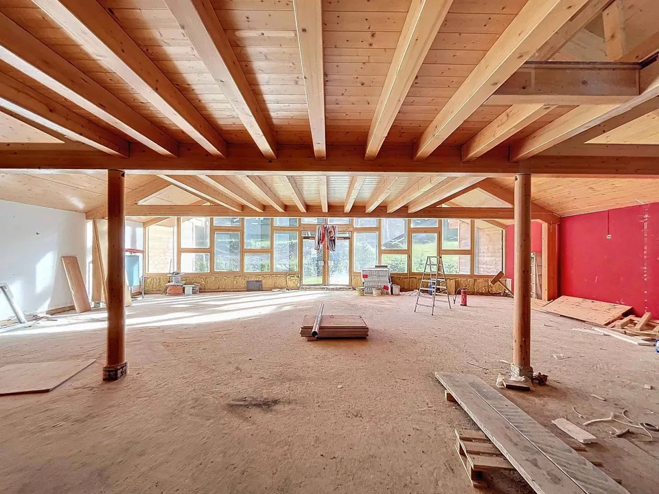 Duplex neuf avec jardin  L'élégance alpine au cur des Portes du Soleil