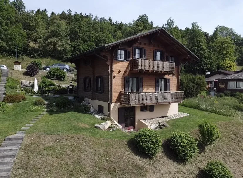 Grimisuat - magnifico chalet individuale con esterno d'eccezione