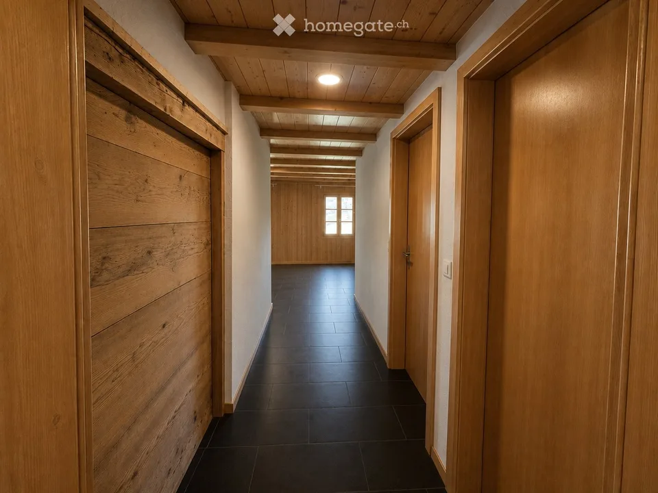 4.5-Zimmer-Wohnung auf Bauernhof zu vermieten