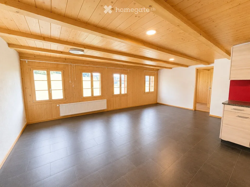 4.5-Zimmer-Wohnung auf Bauernhof zu vermieten