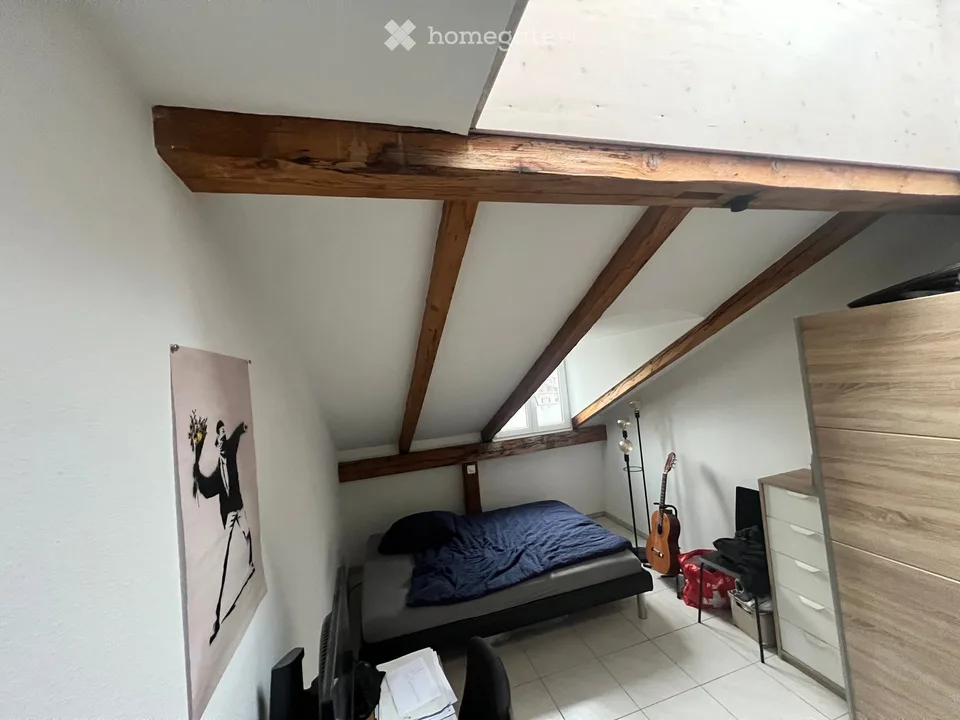 Chambre de coloc' lumineuse avec terrasse privée sur le toit