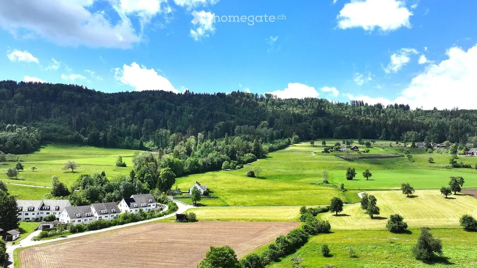Familienparadies in der Natur am Bach, nahe Zürich Wohnen im Grünen in Egg b. Zürich