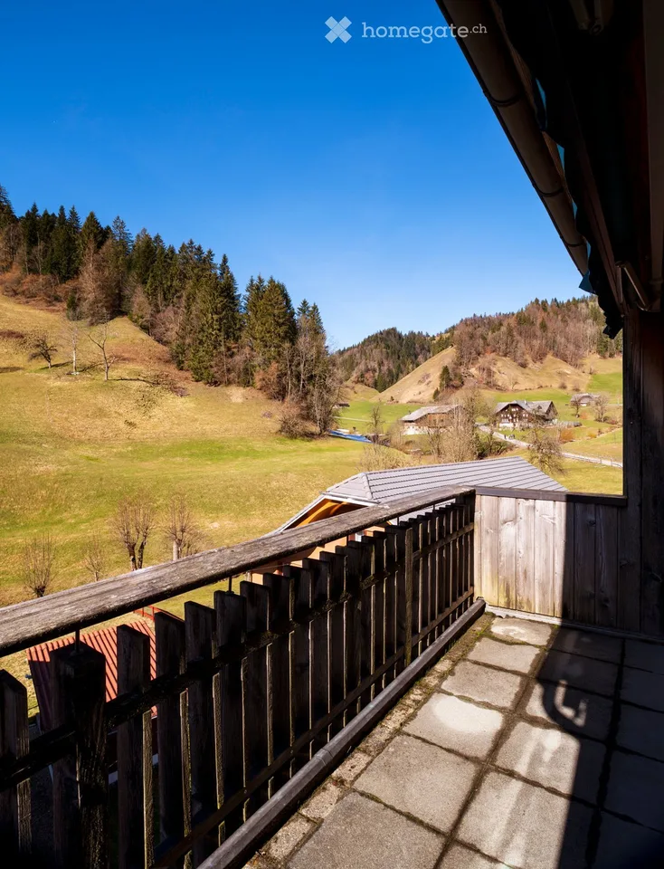 Appartement de charme 3.5 pièces en duplex avec vue imprenable à Escholzmatt