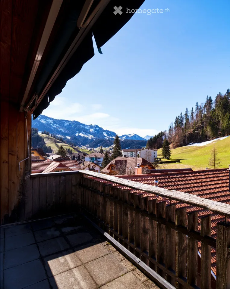 Appartement de charme 3.5 pièces en duplex avec vue imprenable à Escholzmatt