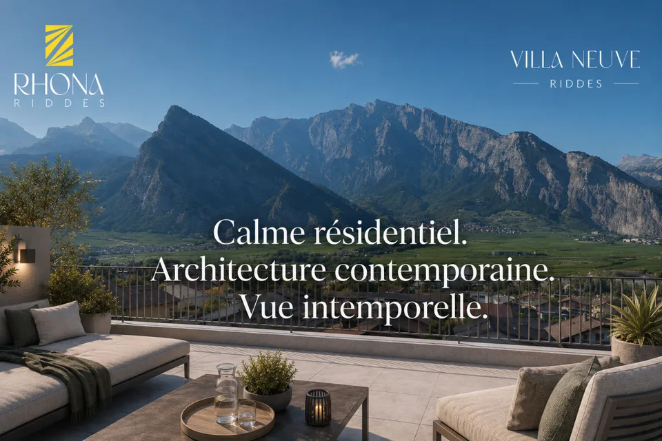 NEUVE - VILLA 3.5 pcs de 221m2 utiles et extérieurs généreux au prix d'un appart