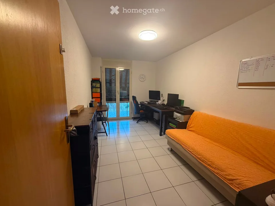 Sous-locataire pour grand appartement 3.5 pièces avec jardin privé