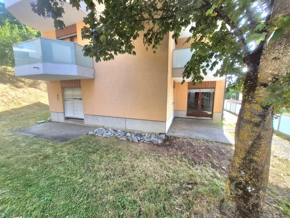 GRANOIS/SAVIESE - APPARTAMENTO 4.5 LOCALI AL PIANO TERRA CON TERRAZZA