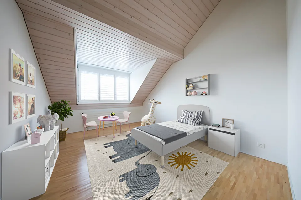 Appartamento mansardato bello e moderno
