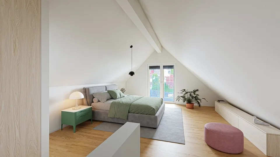 Modern 2.5-room maisonette apartment