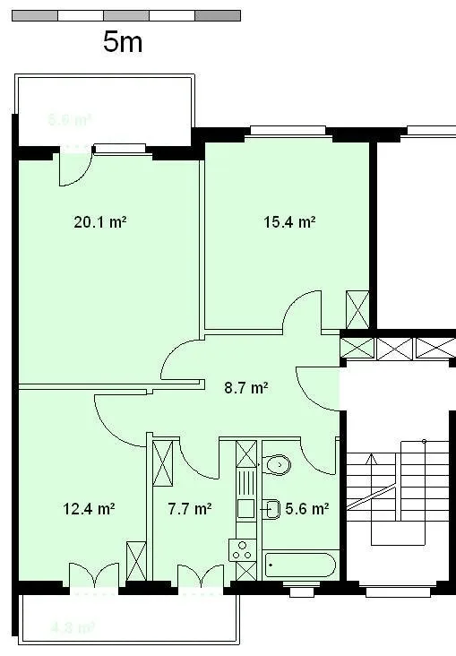 Modern apartment in Ostermundigen – photo 7 of 8