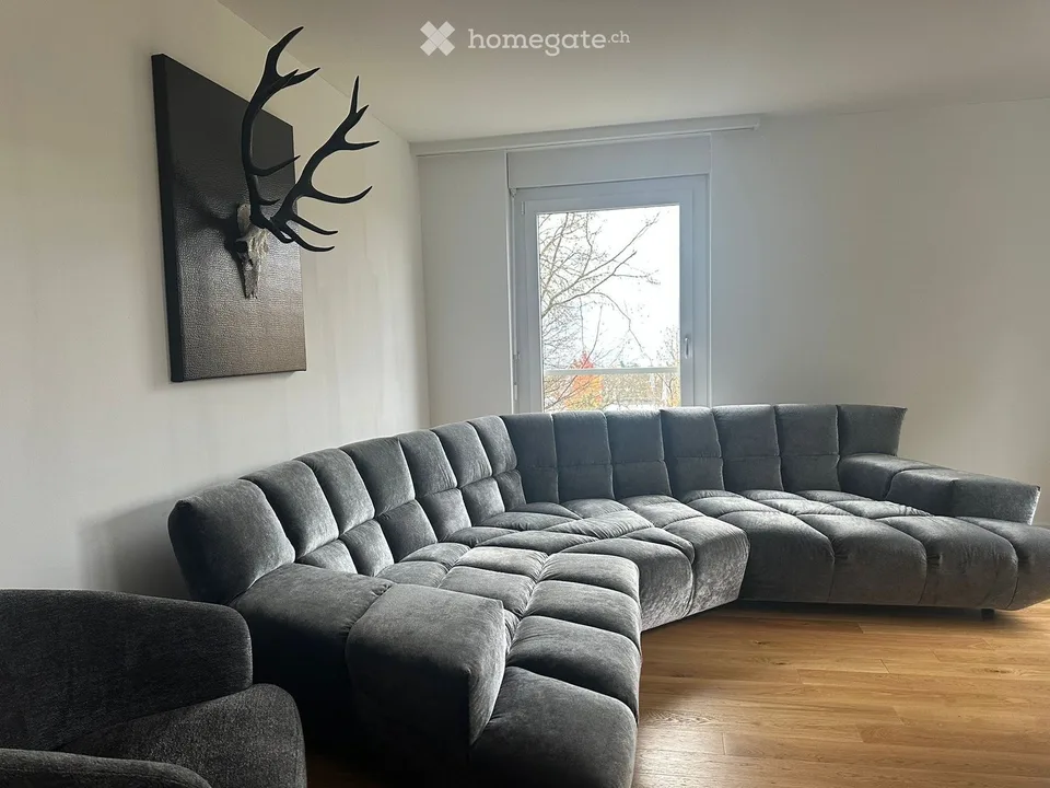 Charmant appartement 2.5 pièces au rez-de-chaussée à Zurich-Höngg