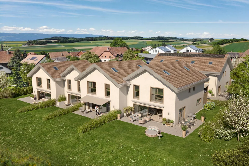 NOUVEAU PROJET DE 6 VILLAS FAMILIALES À THIERRENS AVEC JARDINS !